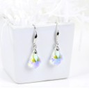 Ladies' Drop Earrings with Crystals G776 4
