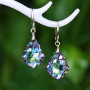 Ladies' Drop Earrings with Crystals G776 7