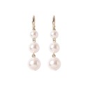 Ladies' Drop Earrings with Pearls G1113 1