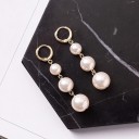 Ladies' Drop Earrings with Pearls G1113 5