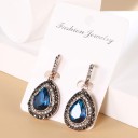 Ladies' Drop Earrings with Pendant G923 6