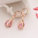 Ladies' Drop Earrings with Zircon G588 19
