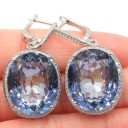 Ladies' Drop Earrings with Zirconia A1850 3