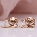 Ladies' Drop Earrings with Zirconia G1507 2