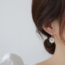 Ladies' Drop Earrings with Zirconia G194 2