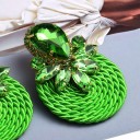 Ladies' Drop Earrings with Zirconia G201 13