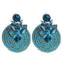 Ladies' Drop Earrings with Zirconia G202 12