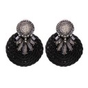 Ladies' Drop Earrings with Zirconia G202 38