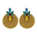 Ladies' Drop Earrings with Zirconia G202 43