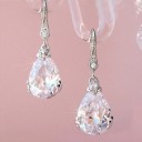 Ladies' Drop Earrings with Zirconia G342 1