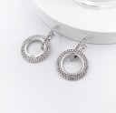 Ladies' Drop Earrings with Zirconia G421 2