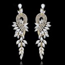 Ladies' Drop Earrings with Zirconia G617 4