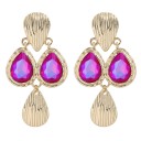 Ladies' Drop Earrings with Zirconia G639 11
