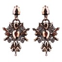 Ladies' Drop Earrings with Zirconia G639 27