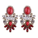 Ladies' Drop Earrings with Zirconia G639 44
