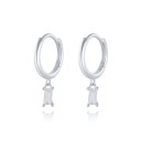 Ladies' Drop Earrings with Zircons H743 21