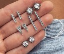Ladies' Earring Set - 5 Pairs 1