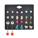 Ladies' Earrings 12 Pairs J180 3