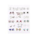 Ladies' Earrings 18 Pairs 1