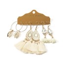 Ladies' Earrings 3 Pairs G306 2