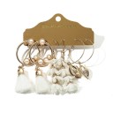 Ladies' Earrings 3 Pairs G306 4