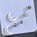 Ladies' Earrings 3 Pairs H828 1