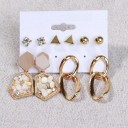 Ladies' Earrings 5 Pairs H856 12