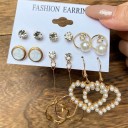 Ladies' Earrings 6 Pairs G1323 2