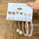 Ladies' Earrings 6 Pairs G1323 4