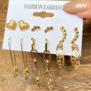 Ladies' Earrings 6 Pairs G1323 21