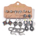 Ladies' Earrings 6 Pairs G1398 31