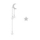 Ladies' Earrings Moon and Star 1
