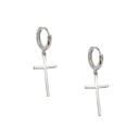 Ladies' Earrings with a Cross 1