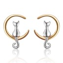 Ladies' Earrings with Cats 6