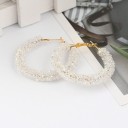 Ladies' Earrings with Crystals G746 10