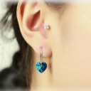 Ladies' Earrings with Crystals G786 10