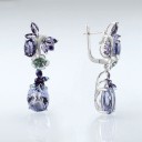 Ladies' Earrings with Crystals J200 2