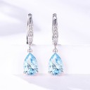 Ladies' Earrings with Gemstone R50 3