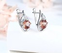 Ladies' Earrings with Gemstone R71 7