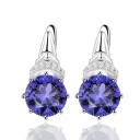 Ladies' Earrings with Gemstone R82 3
