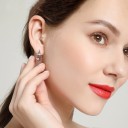 Ladies' Earrings with Gemstone R82 10