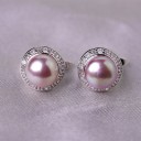Ladies' Earrings with Pearls H797 2