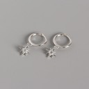Ladies' Earrings with Stars 1
