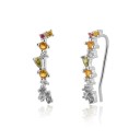 Ladies' Earrings with Stones A1704 2