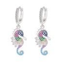 Ladies' Earrings with Zirconia G1279 17