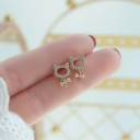 Ladies' Earrings with Zirconia G203 3