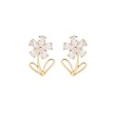 Ladies' Earrings with Zirconia G229 16