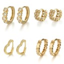 Ladies' Earrings with Zirconia G229 31