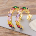 Ladies' Earrings with Zirconia H863 2