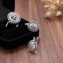 Ladies' Earrings with Zircons G1122 6